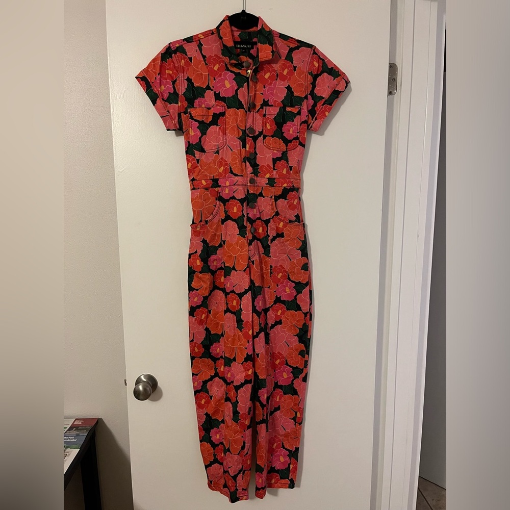 Mixed by Nasrin jumpsuit in Ruby. Worn once.